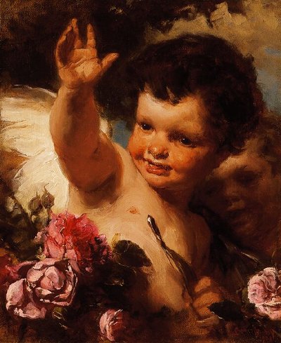 The Shooted Arrow Cupid by Gyula Benczúr